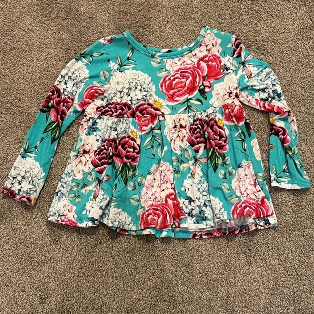 Posh Peanut Eloise Peplum Set - Picture 2 of 9